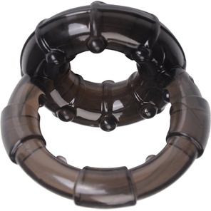  Дымчатое двойное эрекционное кольцо Dual Enhancement Ring 