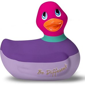  Фиолетово-розовый вибратор-уточка I Rub My Duckie 2.0 Colors 