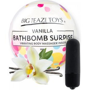  Бомбочка для ванны Bath Bomb Surprise Vanilla вибропуля 