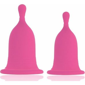  Набор из 2 розовых менструальных чаш Cherry Cup 