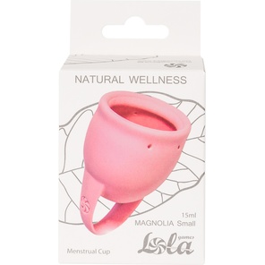  Розовая менструальная чаша Magnolia 15 мл 