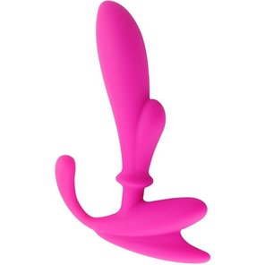  Розовый массажер простаты Anal Pleasure Beginers Prostate Stimulator 14 см 