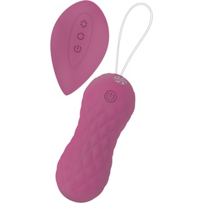  Фиолетовые вагинальные виброшарики Dea с пультом ДУ 