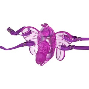  Фиолетовая вибробабочка HONEYDEW BUTTERFLY REMOTE с пультом ДУ 