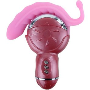  Имитатор орального секса с анальным хвостом и вагинальной насадкой Rolling Fun II 