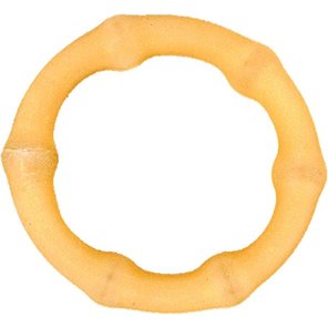  Бежевое эрекционное кольцо Rubber 