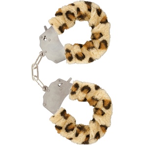  Наручники с леопардовым мехом Furry Fun Cuffs Leopard 