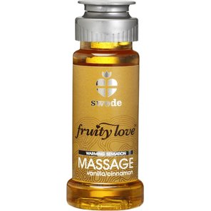  Лосьон для массажа Swede Fruity Love Massage Vanilla/Cinnamon с ароматом ванили и корицы 50 мл 