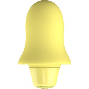  Жёлтый вибростимулятор STELLA BULLET 7,5 см 