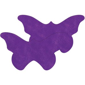  Фиолетовые пестисы в виде бабочек 