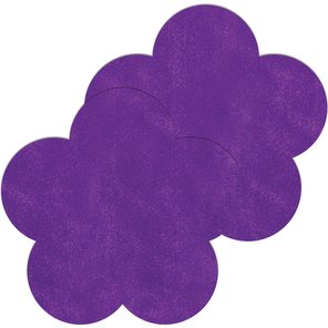  Фиолетовые пестисы в форме цветочков 