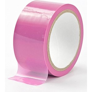  Нежно-розовая лента для связывания Bondage Tape 