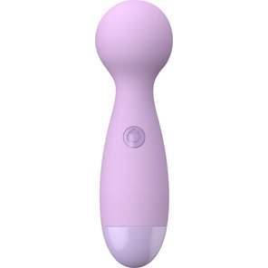  Сиреневый вибромассажер BELLA LARGE WAND MASSAGER 19 см 