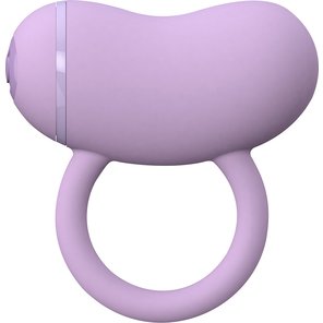  Сиреневое виброкольцо на пенис ENZO COUPLES RING 
