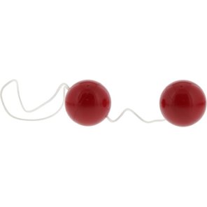  Красные вагинальные шарики ORIENTAL DUOTONE BALL 