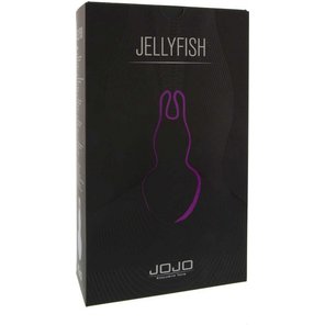  Клиторальный вибратор в форме фиолетовой медузы JOJO Jellyfish 10,2 см 