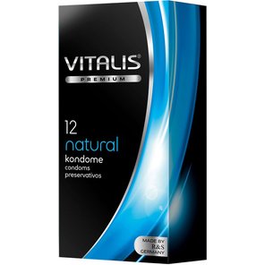  Классические презервативы VITALIS PREMIUM natural 12 шт 