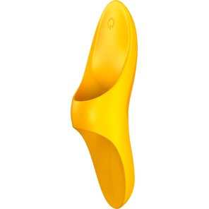  Желтый вибратор на палец Teaser 