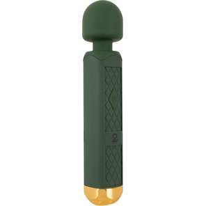  Зеленый wand-вибромассажер Luxurious Wand Massager 22,2 см 
