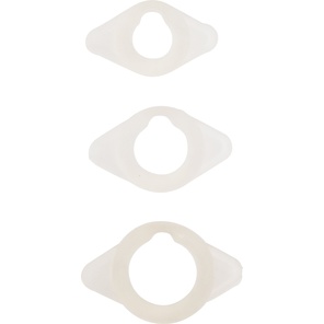  Набор из 3 вытянутых эрекционных колец различного диаметра Love Rings 