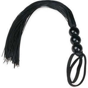  Черная силиконовая плеть Silicone Whip 32 см 