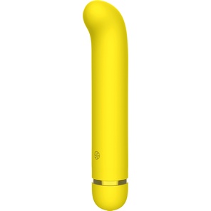  Желтый перезаряжаемый вибратор Flamie 18,5 см 