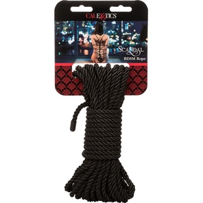  Черная веревка для бондажа BDSM Rope 10 м 