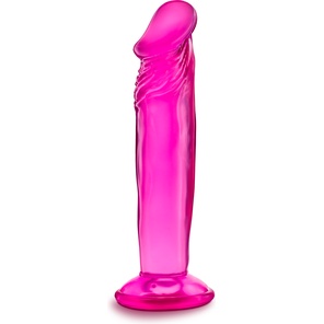  Розовый анальный фаллоимитатор Sweet N Small 6 Inch Dildo With Suction Cup 16,5 см 