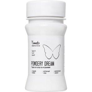  Пудра для ухода за игрушками Powdery Dream с ароматом манго и орхидеи 40 гр 