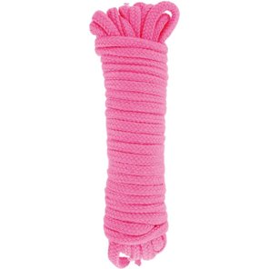 Розовая веревка для связывания Sweet Caress Rope 10 метров 