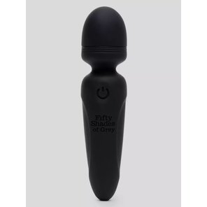 Черный мини-wand Sensation Rechargeable Mini Wand Vibrator 10,1 см 