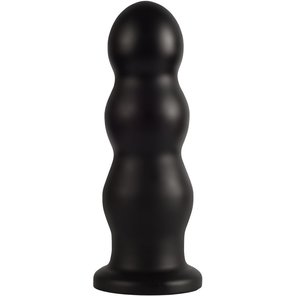  Черный анальный стимулятор X-men 25,4 см 