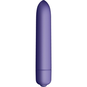 Фиолетовая вибропуля Berri Licious 9 см 