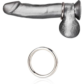  Стальное эрекционное кольцо STEEL COCK RING 3.5 см 