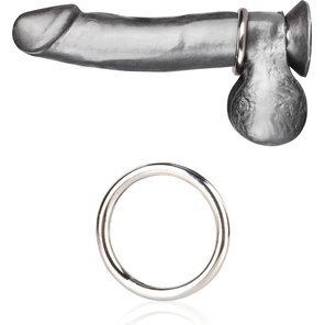  Стальное эрекционное кольцо STEEL COCK RING 4.8 см 