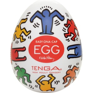  Мастурбатор-яйцо Keith Haring EGG DANCE 