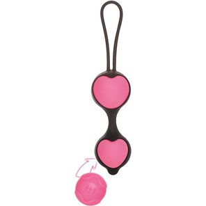  Розовые вагинальные шарики из силикона Coco Licious Kegel Balls 