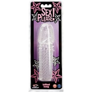  Насадка Sex Please! Brilliant Bang Penis Enhancer 13,3 см 