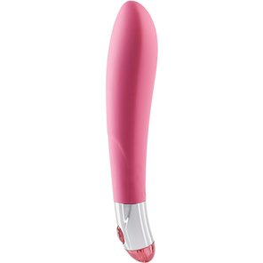  Розовый вибратор Lovely Vibes Elegant 18,5 см 