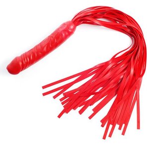  Красная многохвостая плеть Ракета 60 см 