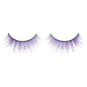 Сине-фиолетовые длинные реснички 