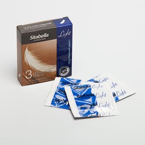  Презервативы Sitabella Light с продлевающим эффектом 3 шт. 