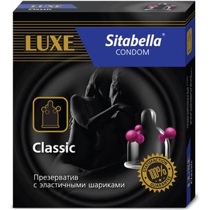  Презерватив Sitabella Classic с эластичными шариками 1 шт 