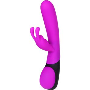  Вибратор со стимулятором-кроликом для клитора Pretty Love 21 см 