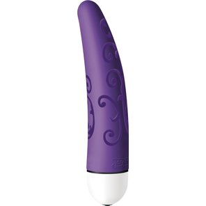  Фиолетовый мини-вибратор Velvet Comfort 11,9 см 