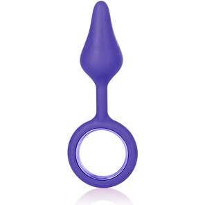  Фиолетовая анальная пробка Booty Call Booty Tickler 9,5 см 