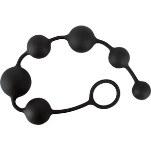  Анальная цепочка Black Velvets Anal Beads 40 см 