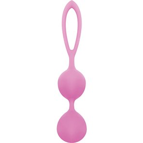  Розовый вагинальные шарики из силикона BLACKBERRIES PUSSY SILICONE 
