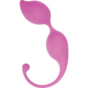  Розовые вагинальные шарики TRIGGER SILICONE PINKY 