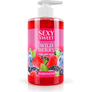  Гель для душа Sexy Sweet Wild Berry с ароматом лесных ягод и феромонами 430 мл 